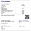 Productkaart van de Candy FCTS886X inbouwoven met energieklasse A, 70 liter inhoud en elektrisch verwarmingssysteem.