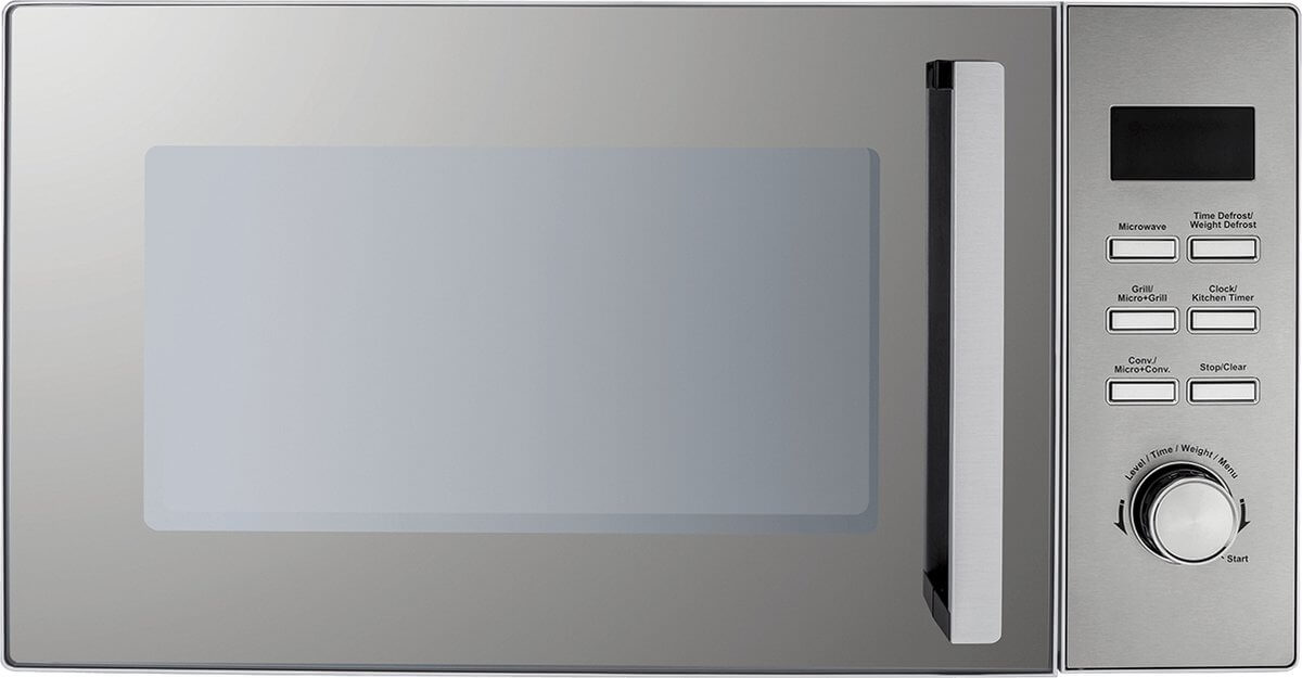 BeKO Combi-magnetron | Model MCF 28310X | Vrijstaand | 28 liter | RVS | 900 W - Afbeelding 1