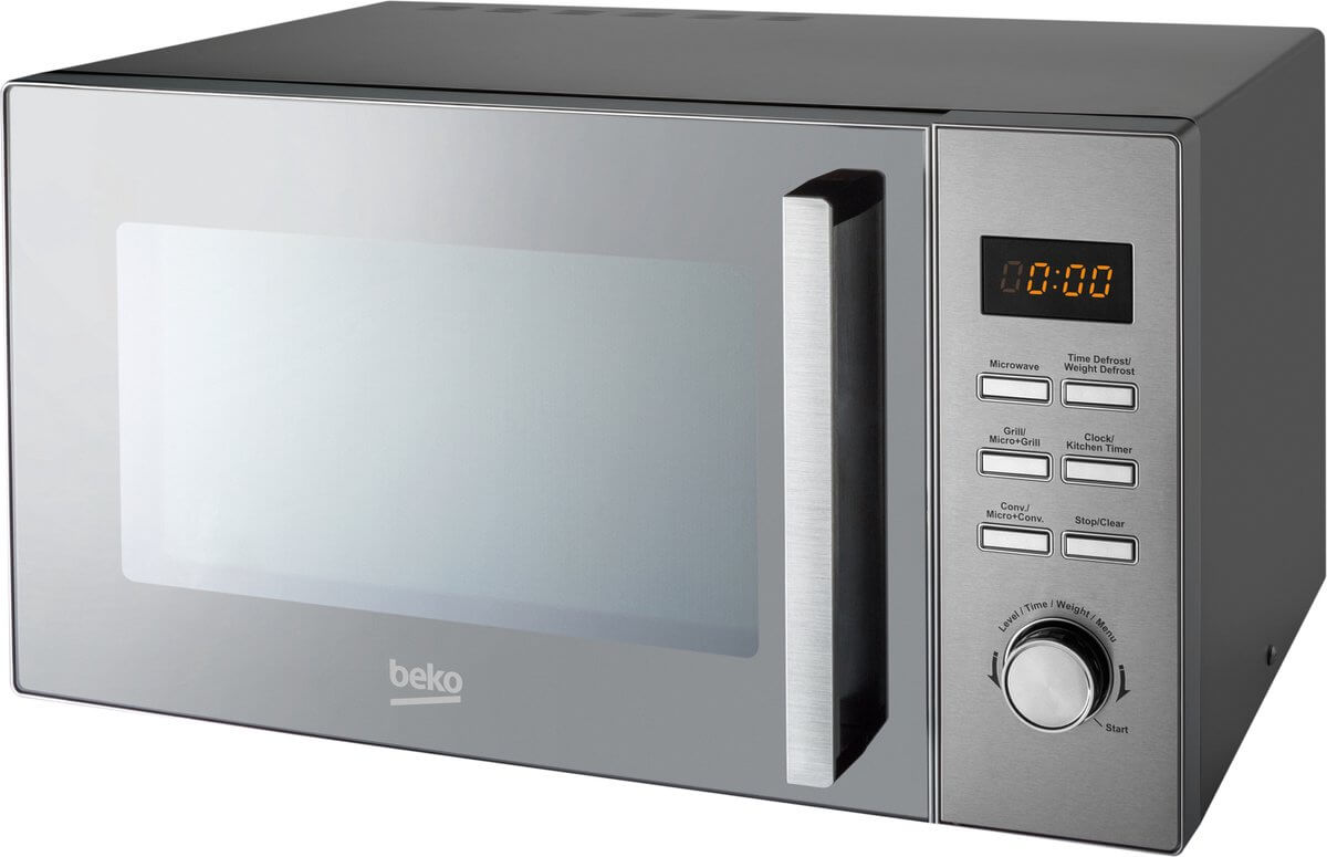 BeKO Combi-magnetron | Model MCF 28310X | Vrijstaand | 28 liter | RVS | 900 W - Afbeelding 3
