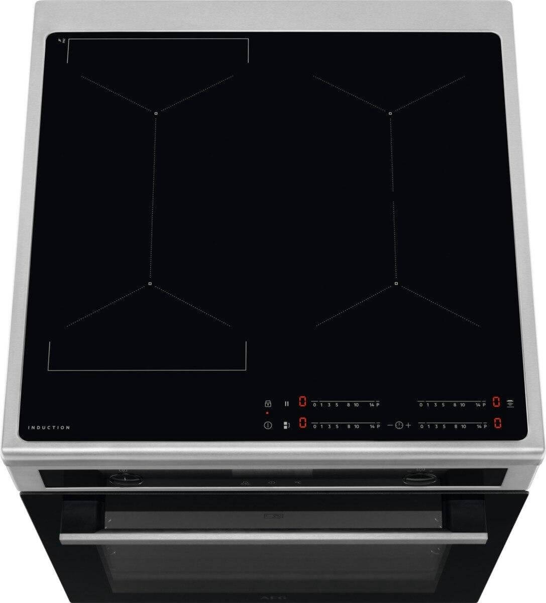 AEG Elektrische fornuis | Model CIB6470APM | 4 kookzones | 73 liter | Bridge-functie | Pyrolyse-reiniging - Afbeelding 3