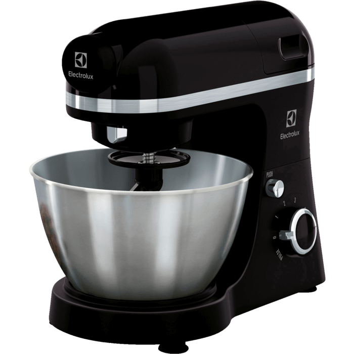 Electrolux EKM3700 keukenmachine met RVS mengkom en draaiknopbediening – zwart