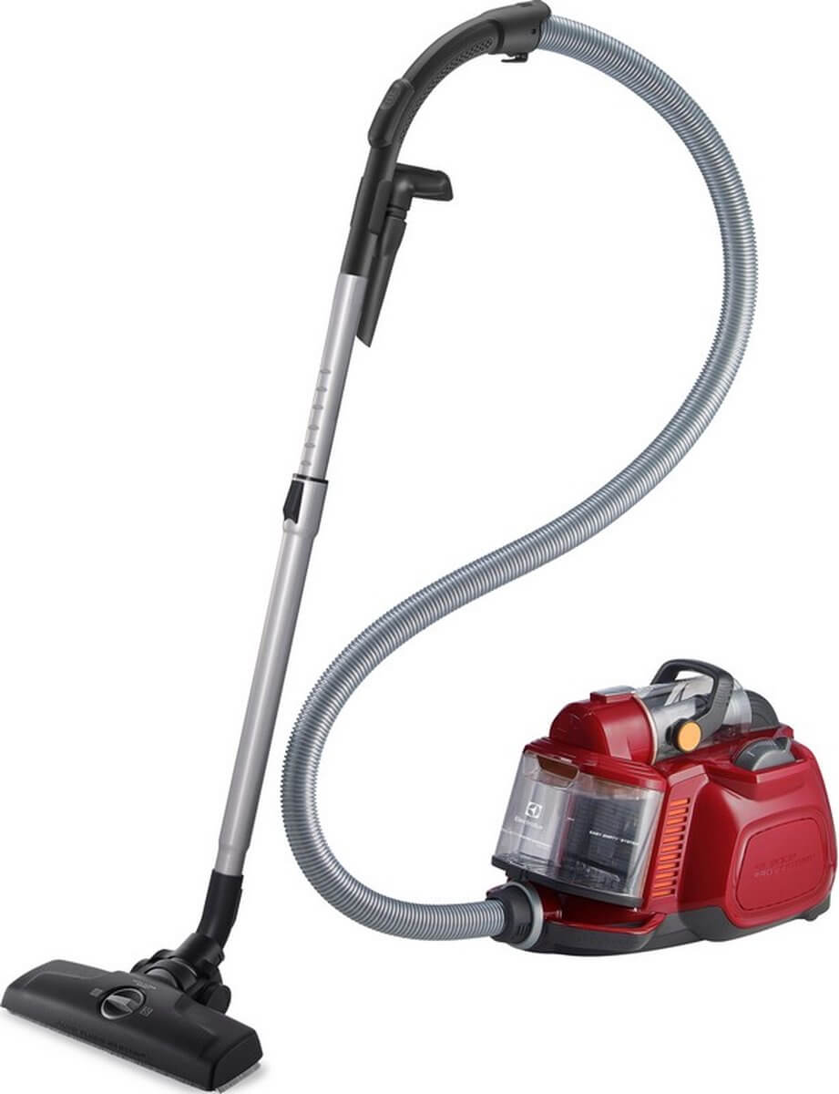Electrolux ESPC72RR | Stofzuiger | 1.4 liter | Droog | 650W | Rood | Zonder stofzak - Afbeelding 1