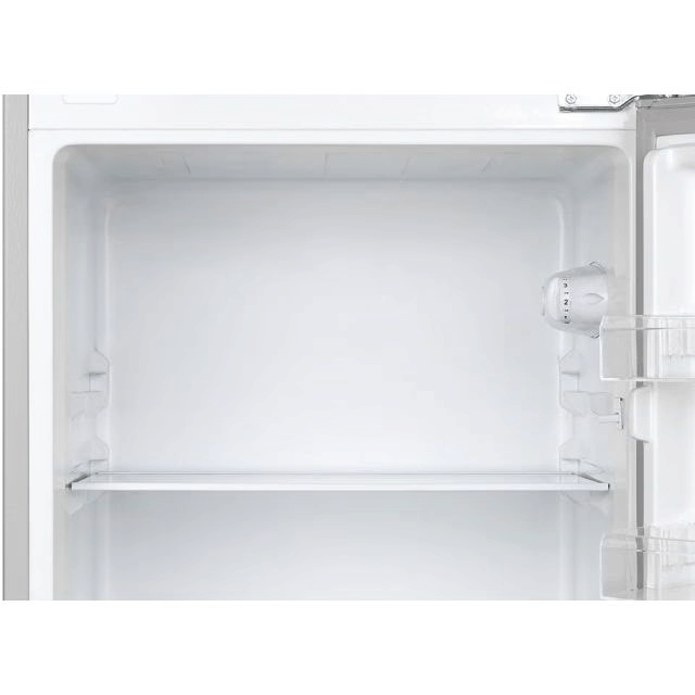 Bovenste koelkastgedeelte van de Candy CDG1S514ES met thermostaatregelaar en glazen plateau