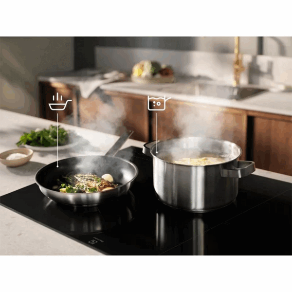 Pasta koken en groenten bakken met slimme sensoren op de Electrolux EIS87553IZ