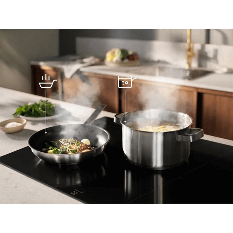 Pasta koken en groenten bakken met slimme sensoren op de Electrolux EIS87553IZ