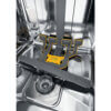 Whirlpool PowerClean zone onderin de W7FHS51X vaatwasser voor intensieve reiniging van pannen
