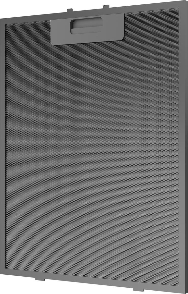 Close-up van een individueel verwijderbaar vetfilter van de Beko BHCB 63640 BH