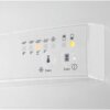 Eenvoudig instelbaar elektronisch bedieningspaneel van de Electrolux KTB2DE16S met temperatuurregeling voor koel- en vriesgedeelte