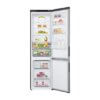 LG GBP62PZNAC koel-vriescombinatie volledig gevuld met boodschappen