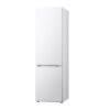 Schuin vooraanzicht van de LG GBV3200DSW koel-vriescombinatie, deur gesloten.