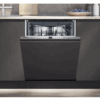 Lave-vaisselle tout intégrable Siemens SN616X01EF semi-ouvert dans une cuisine moderne